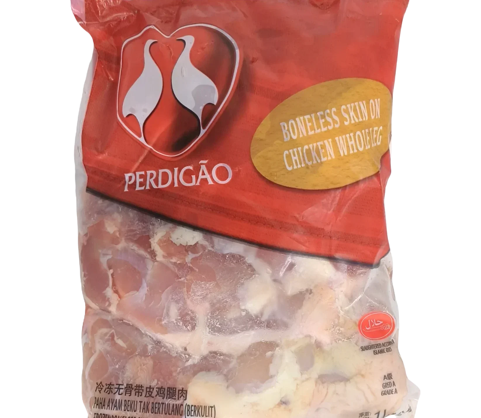 Perdigao Chicken Boneless Whole Leg 1kg, Freshly Frozen to Preserve Nutrients 1 Perdigao Chicken Boneless Whole Leg 1kg, Freshly Frozen to Preserve Nutrients