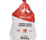 Perdigao Frozen Whole Chicken 1kg, Freshly Frozen to Preserve Nutrients