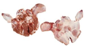 Frozen Pork Shoulder 3D, Boneless, Defatted (3mm of fat approx) Shank on